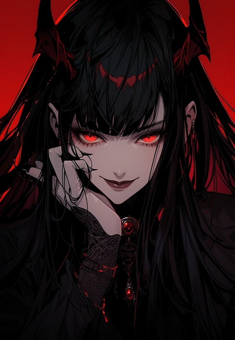 ảnh anime nữ ngầu lạnh lùng ác quỷ​