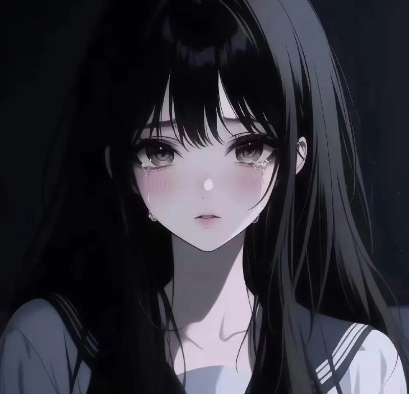 ảnh buồn tâm trạng con gái anime