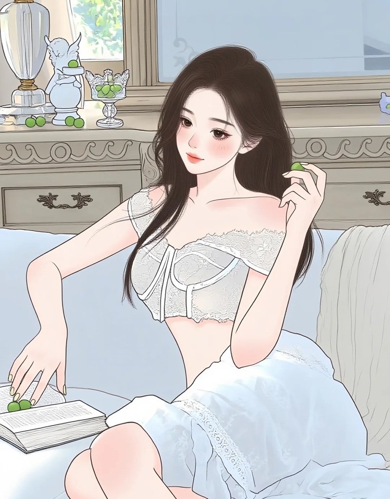 ảnh gái xinh anime​ 6