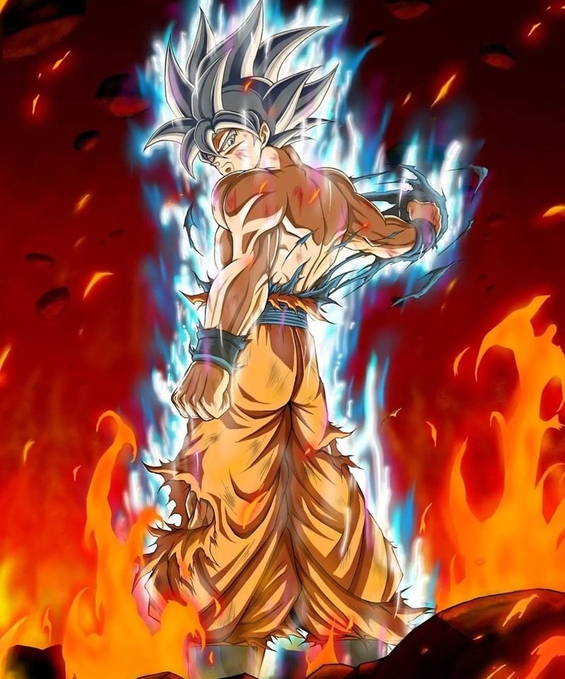 ảnh goku bản năng vô cực 18