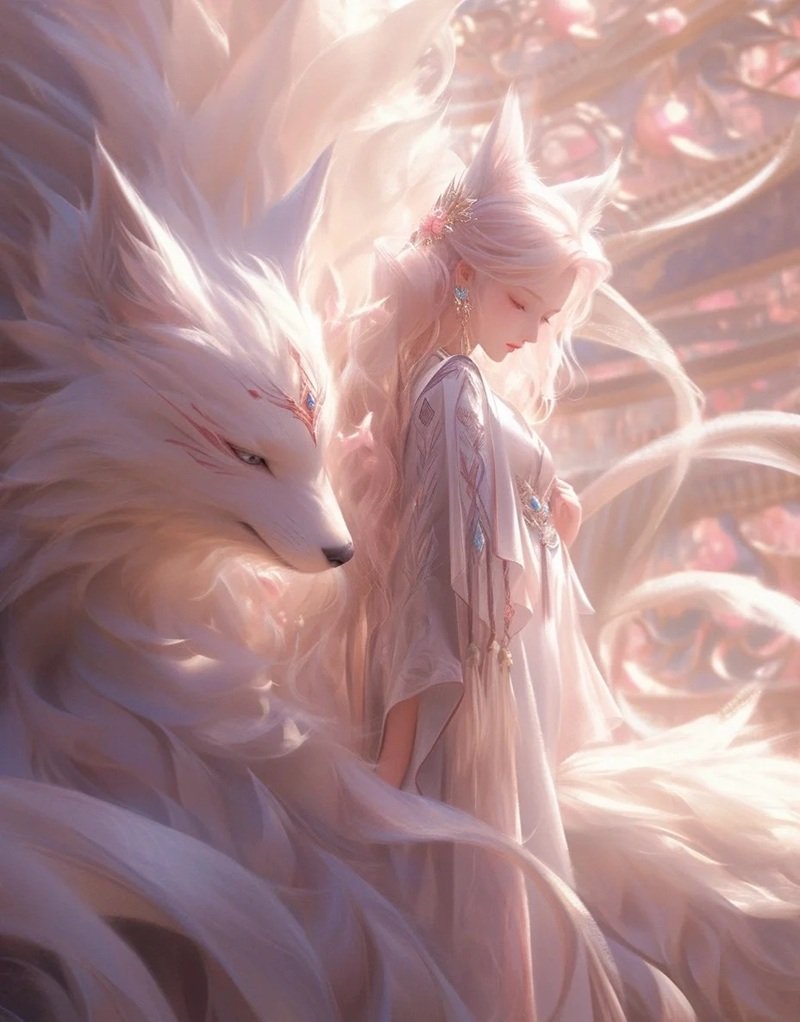 ảnh hồ ly anime 8