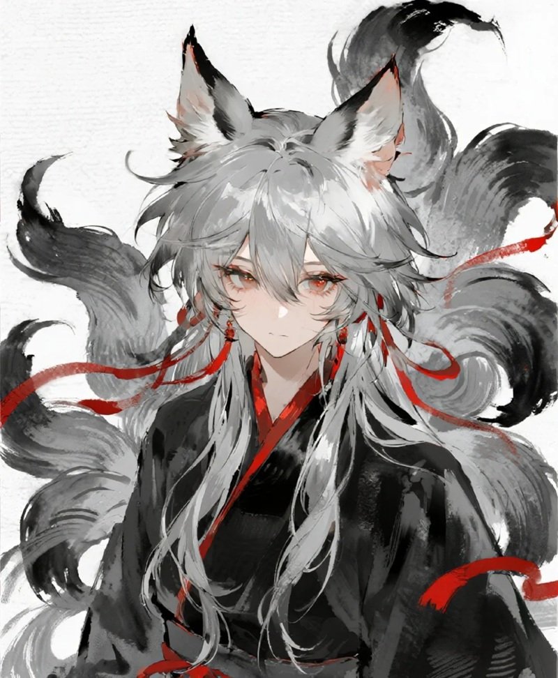 ảnh hồ ly anime 9