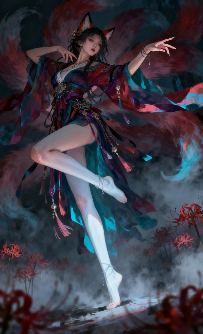 ảnh hồ ly anime nữ