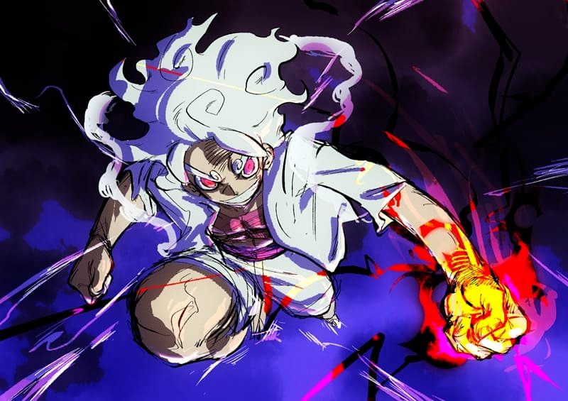 ảnh luffy gear 5​ 13