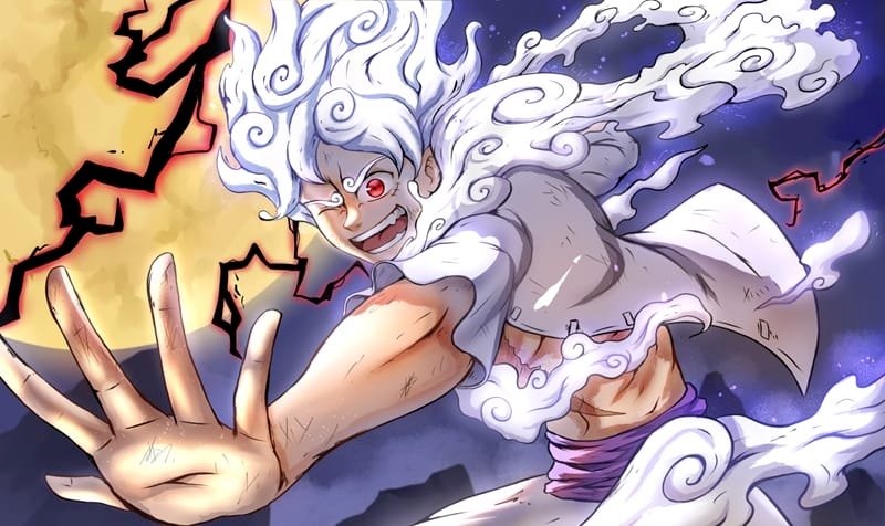 ảnh luffy gear 5​ 14