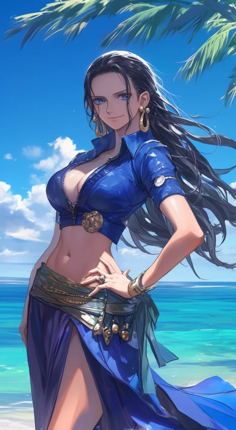 ảnh nico robin mặc bikini