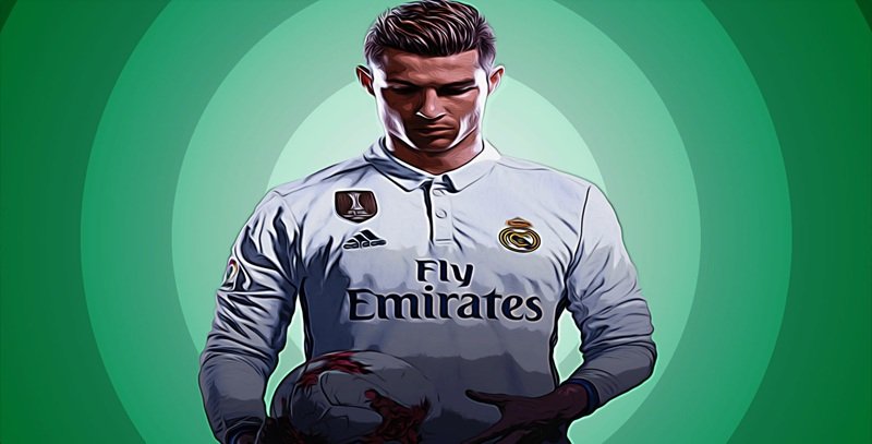 ảnh ronaldo anime 13