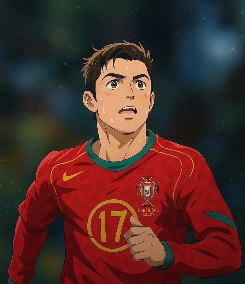 ảnh ronaldo anime 14