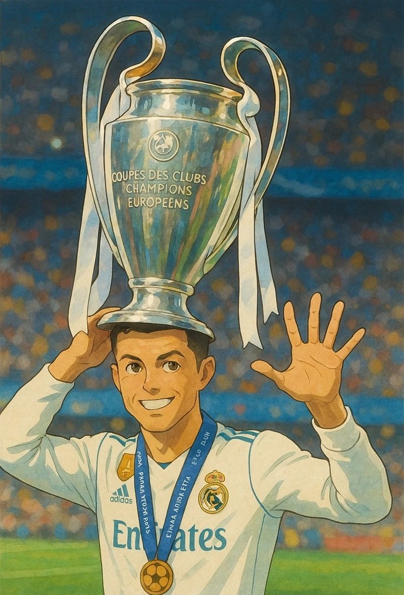 ảnh ronaldo anime 20