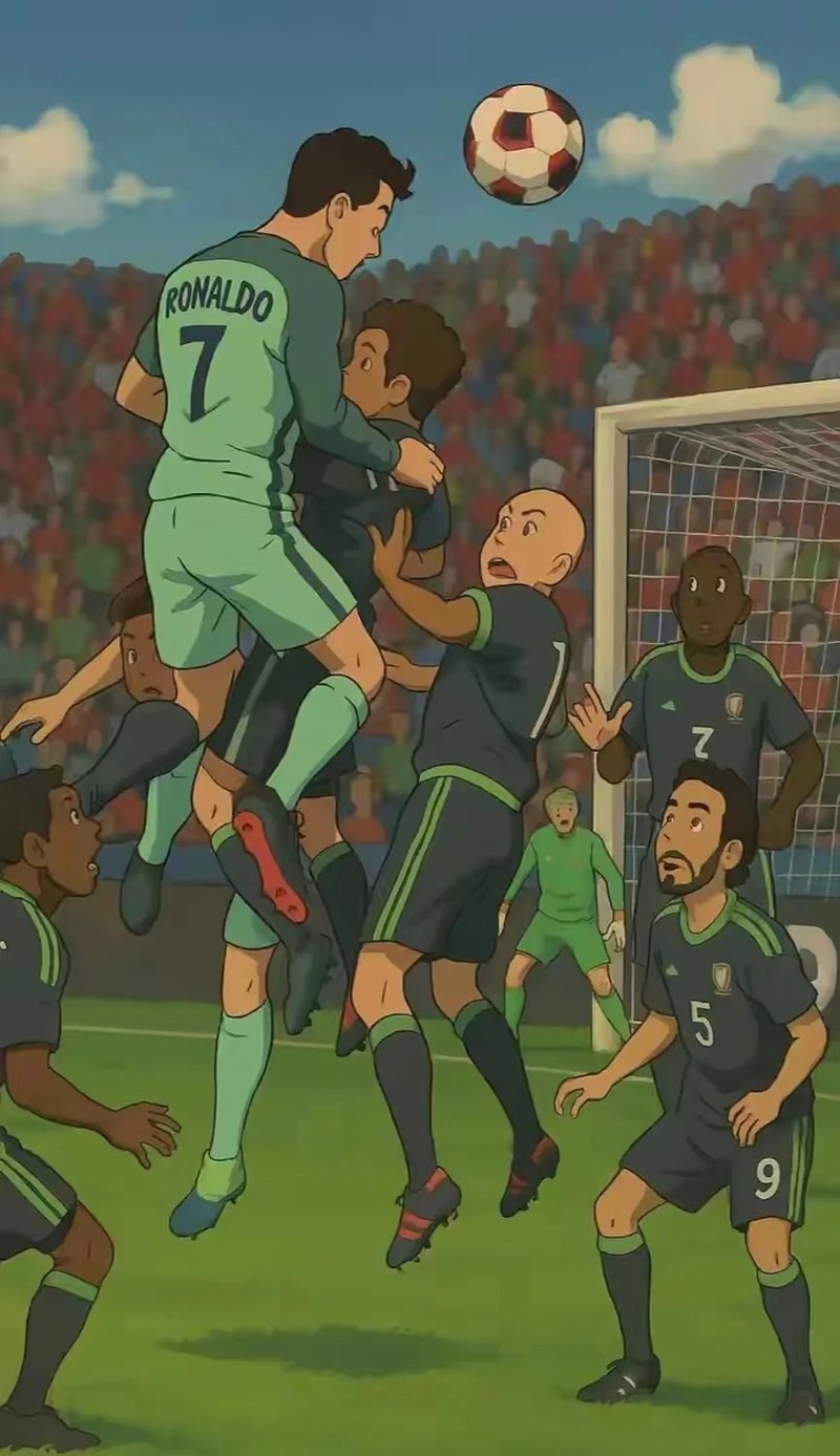 ảnh ronaldo anime 24