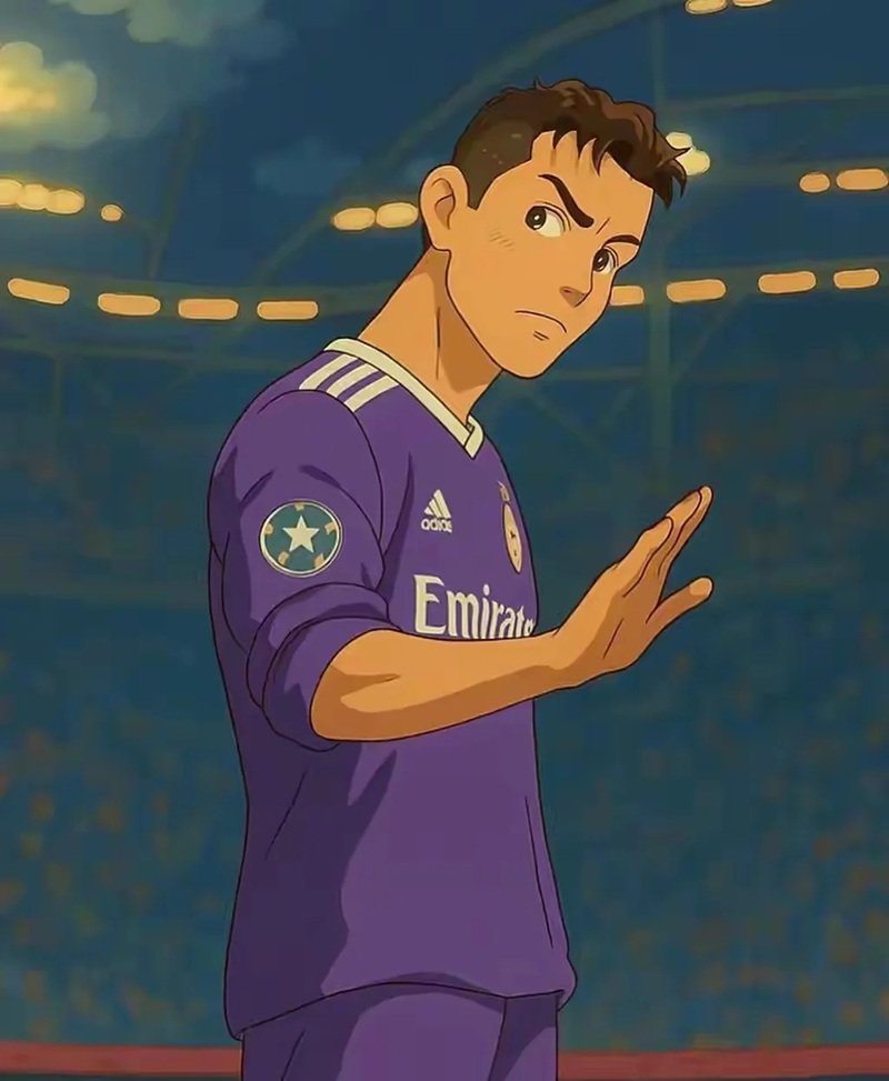 ảnh ronaldo anime 26