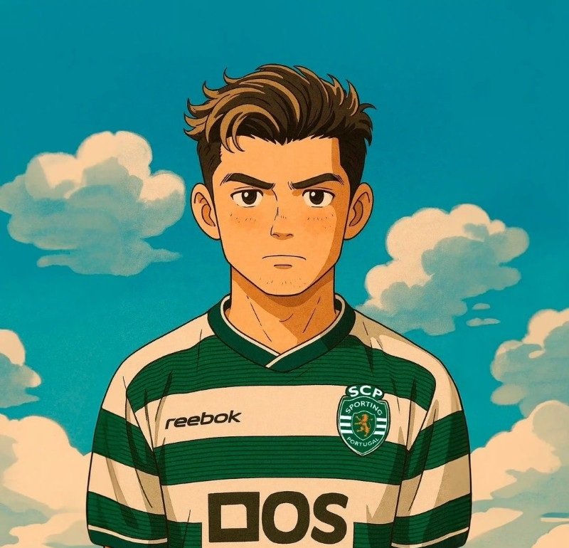 ảnh ronaldo anime 27