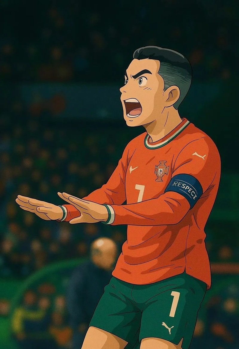 ảnh ronaldo anime 29