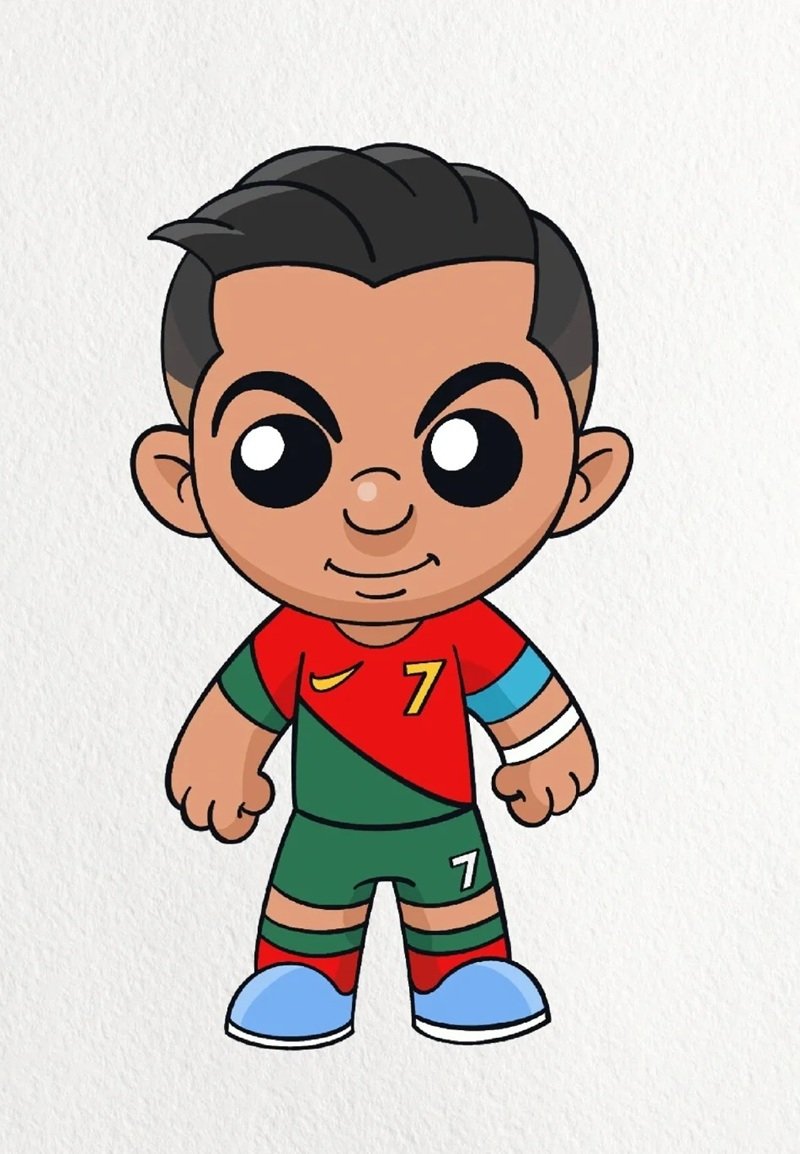 ảnh ronaldo anime 32