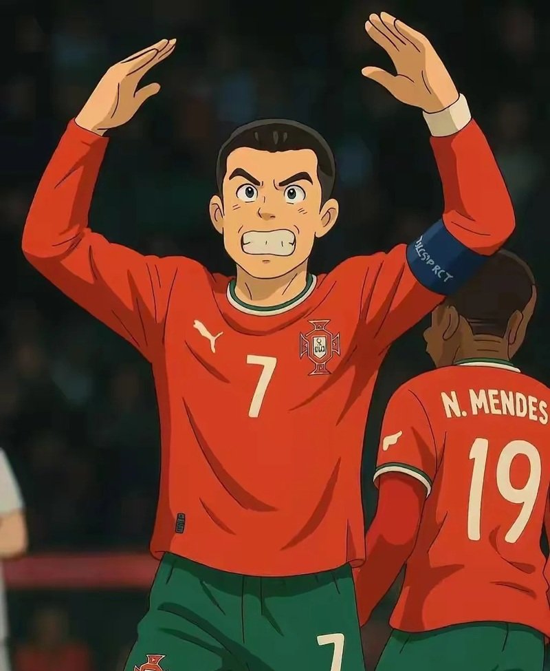 ảnh ronaldo anime 34