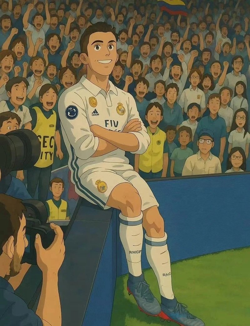ảnh ronaldo anime 4