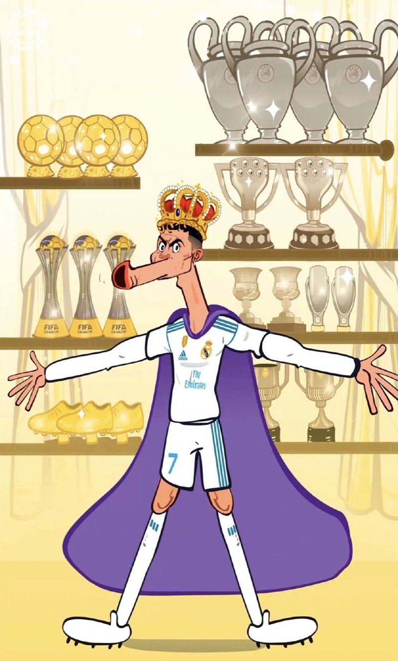 ảnh ronaldo anime 9