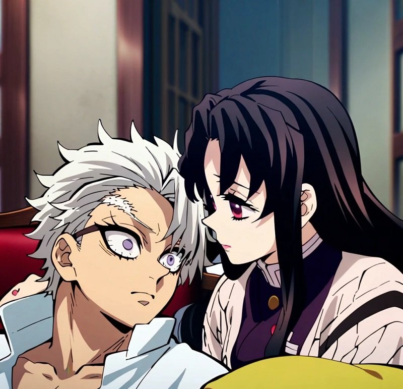 ảnh sanemi và kanae