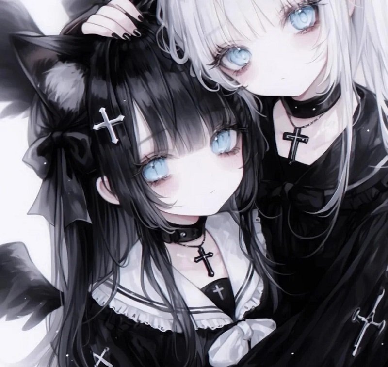 avatar đôi bạn thân nữ ngầu 31