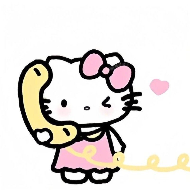 avatar đôi vô tri ảnh hello kitty 5