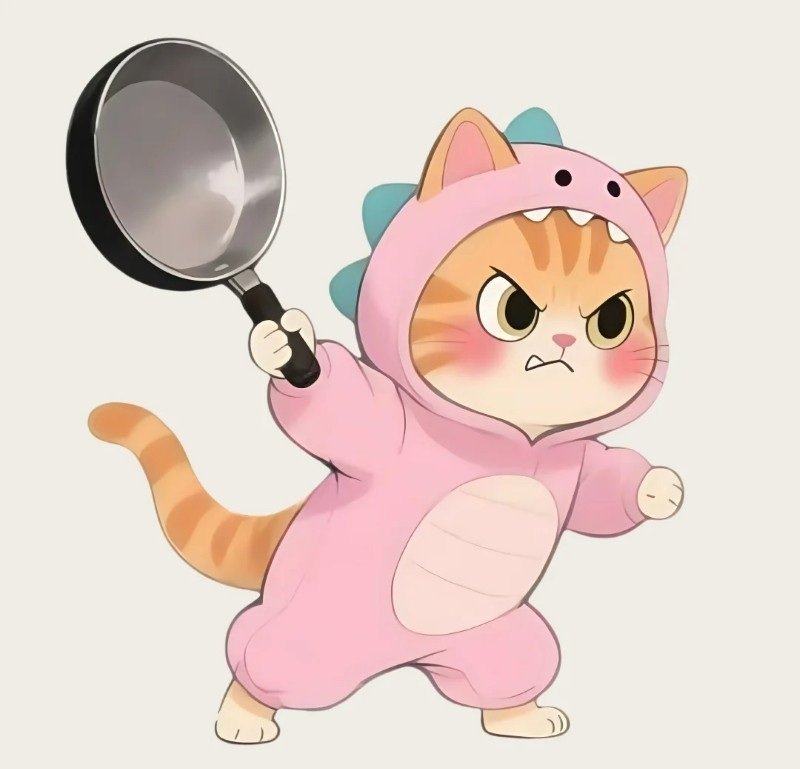 avatar đôi vô tri mèo 2