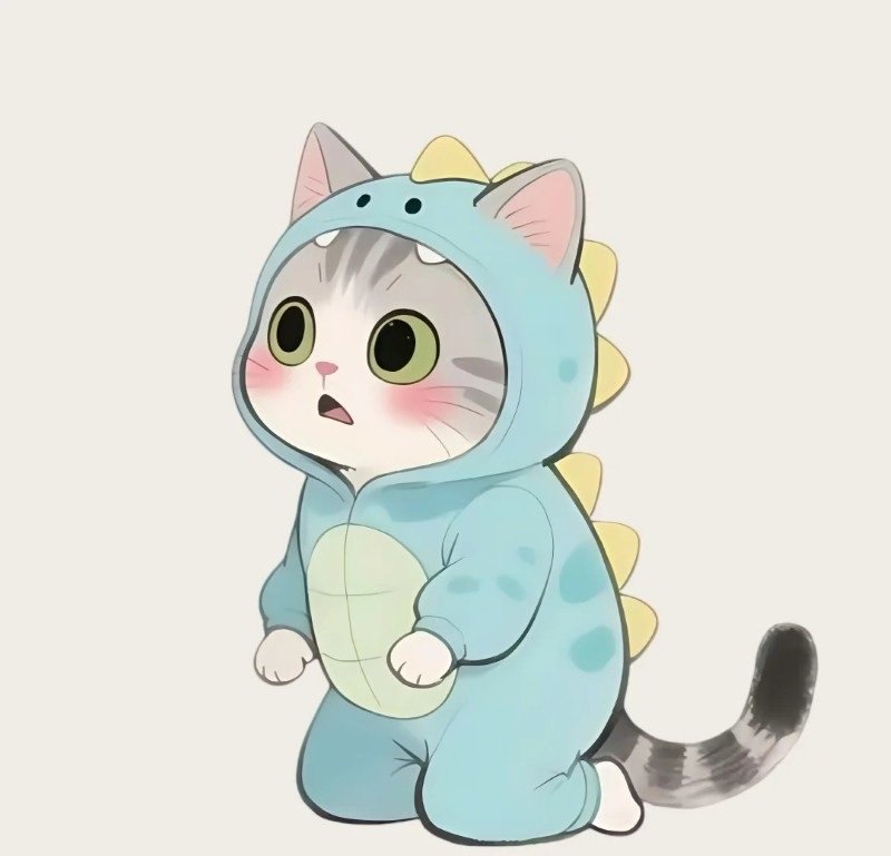 avatar đôi vô tri mèo 3