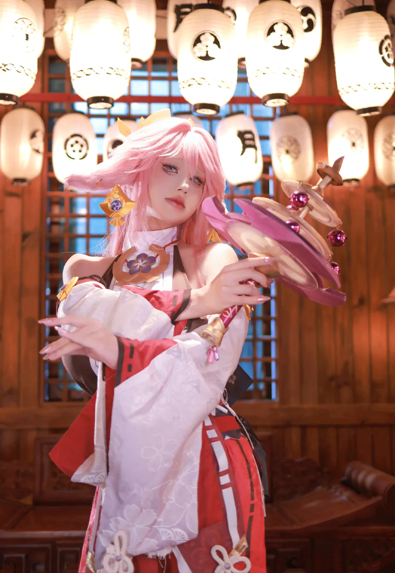 cosplay Yae Miko 6