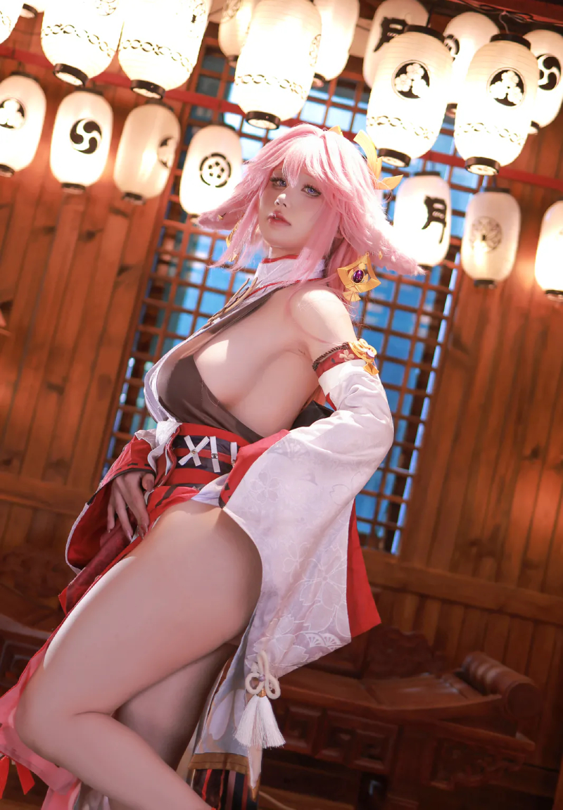 cosplay Yae Miko 7