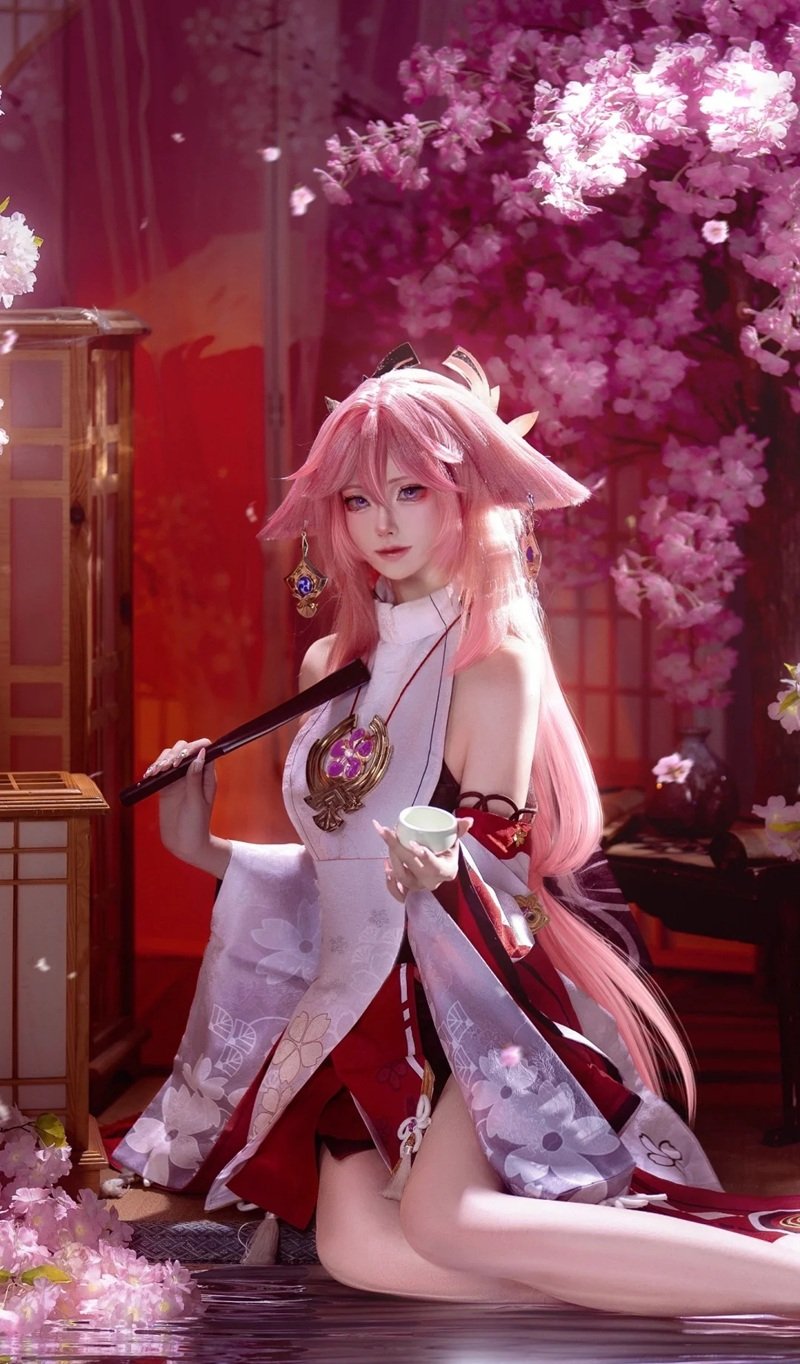 cosplay yae miko​ 1