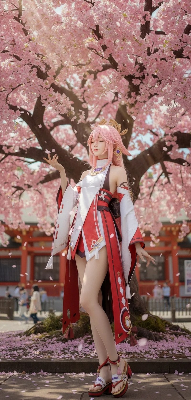 cosplay yae miko​ 10