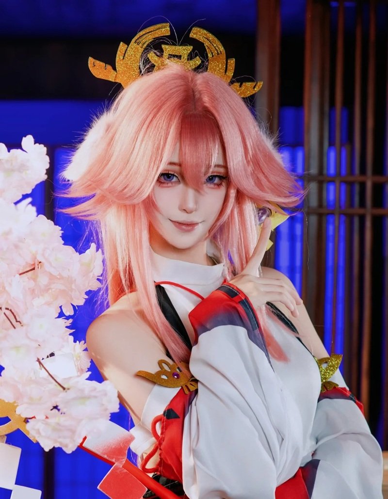 cosplay yae miko​ 12