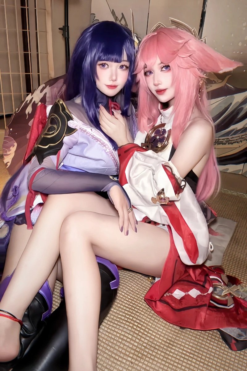 cosplay yae miko​ 14