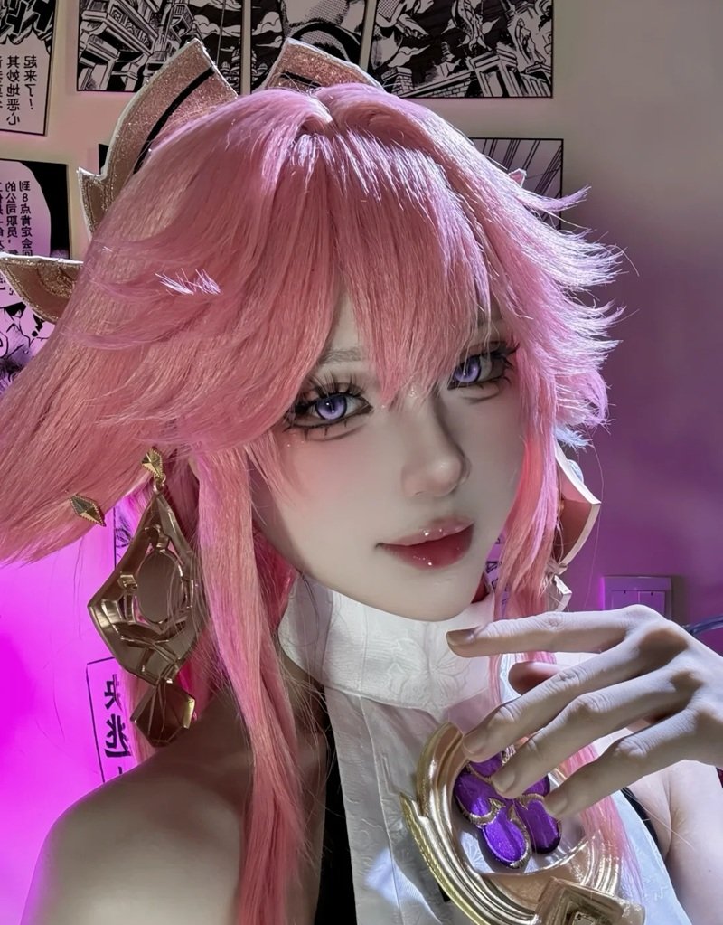 cosplay yae miko​ 15