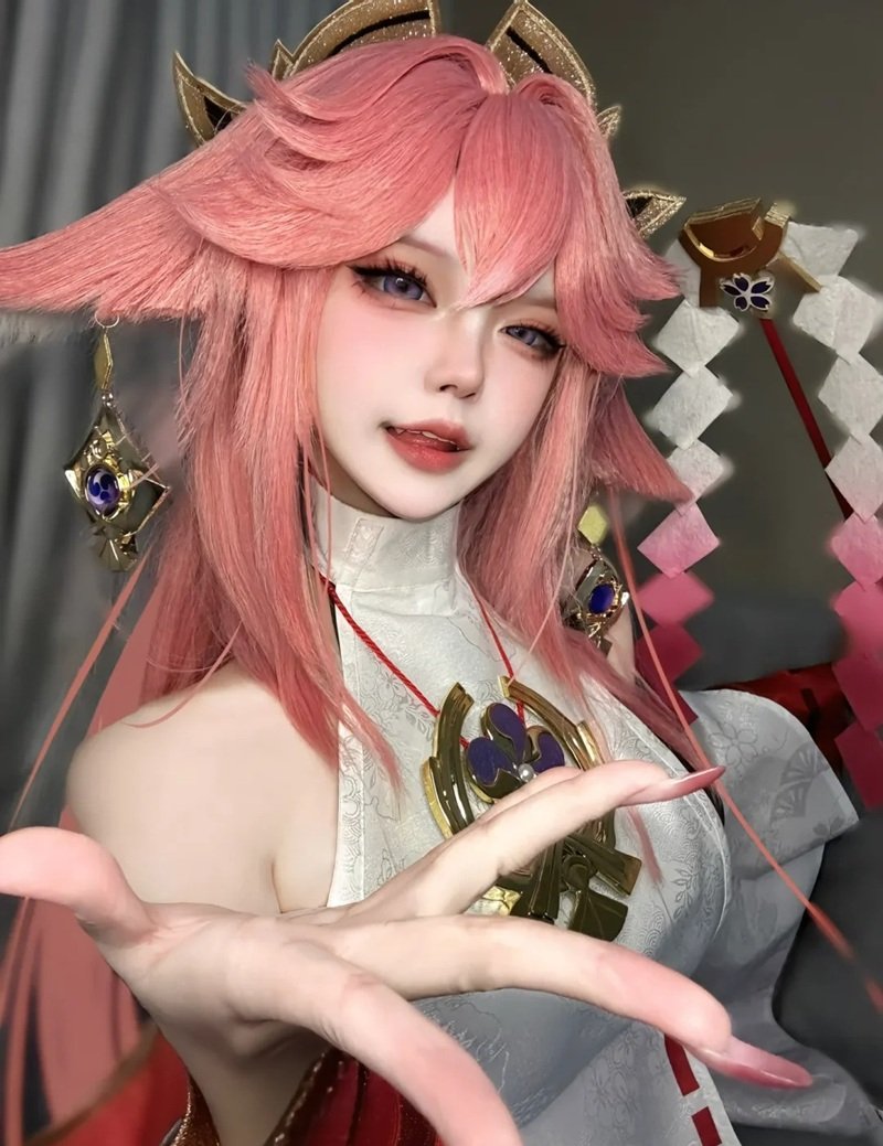 cosplay yae miko​ 21