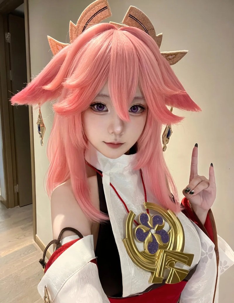 cosplay yae miko​ 25