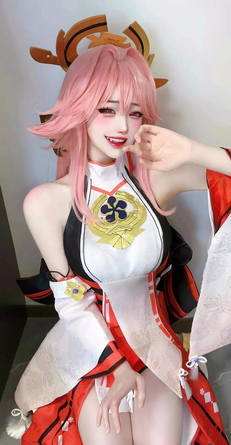 cosplay yae miko​ 27