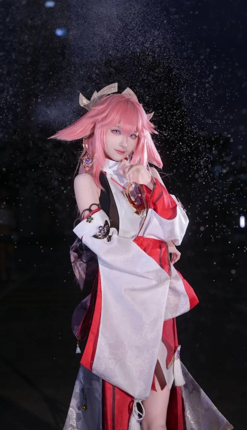 cosplay yae miko​ 31