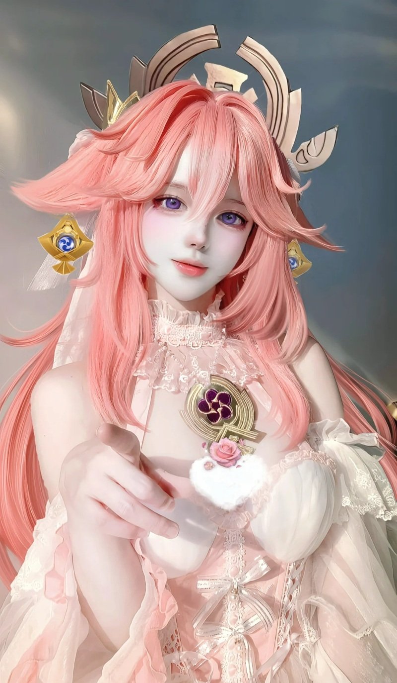 cosplay yae miko​ 37