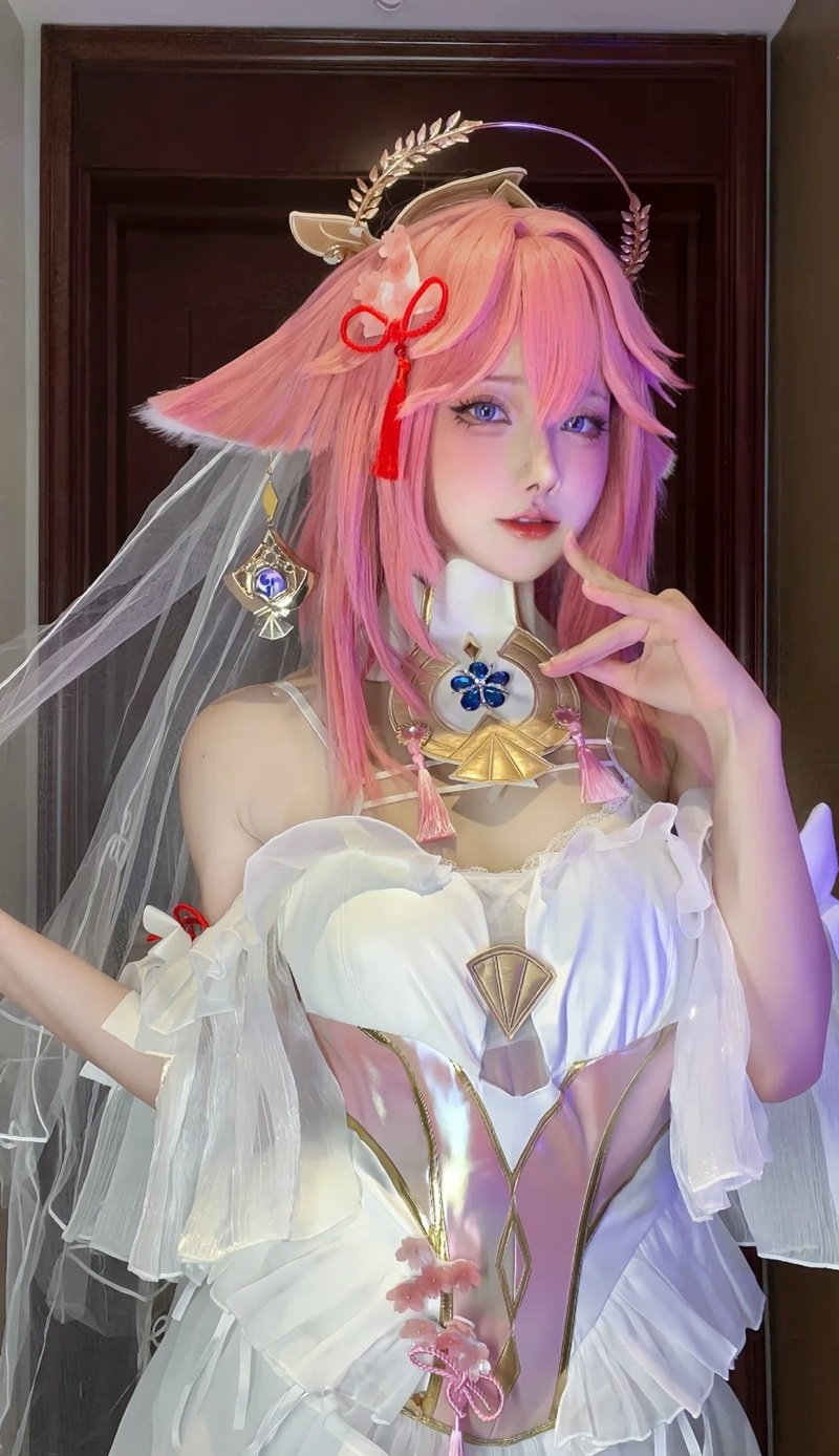 cosplay yae miko​ 38