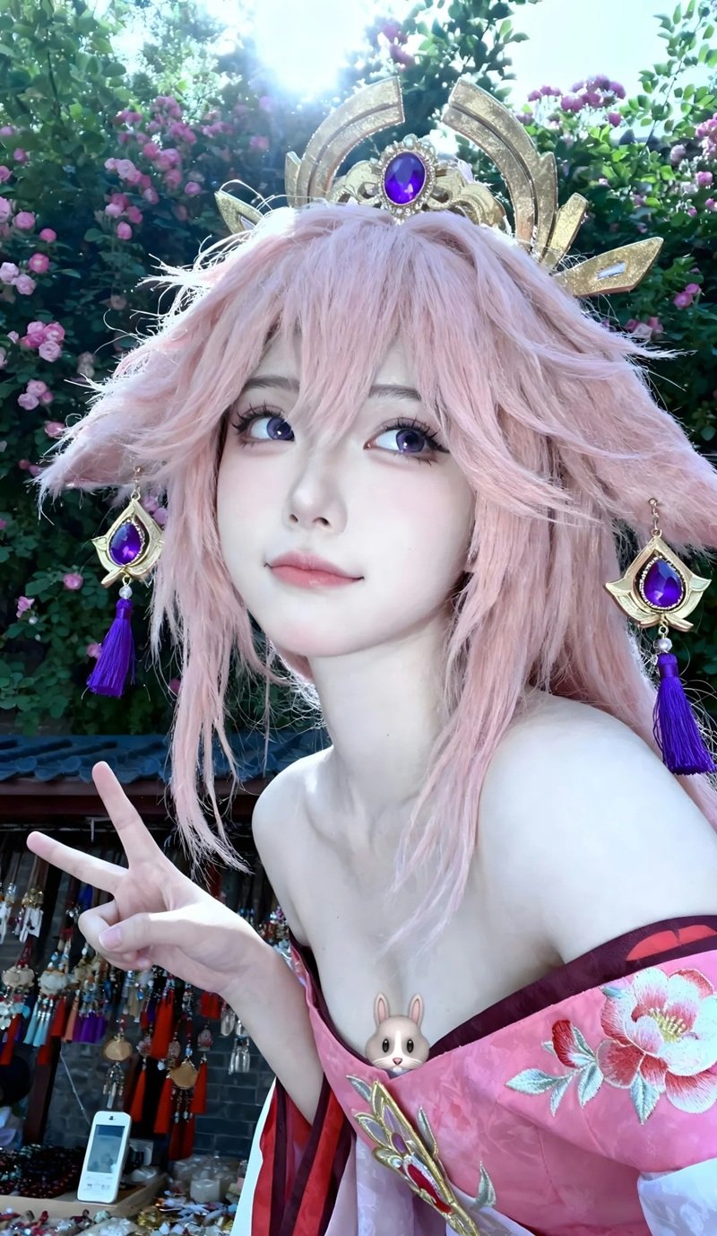 cosplay yae miko​ 39