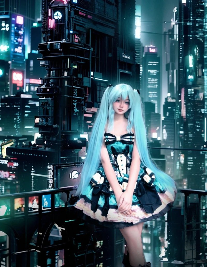 cosplays miku​ 2
