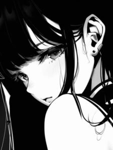 90+ ảnh anime trắng đen buồn nhẹ nhàng mà đậm chất