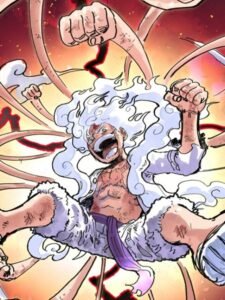Bùng nổ năng lượng cùng ảnh luffy gear 5