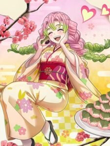 Ghim liền 83+ ảnh Mitsuri anime siêu dễ thương