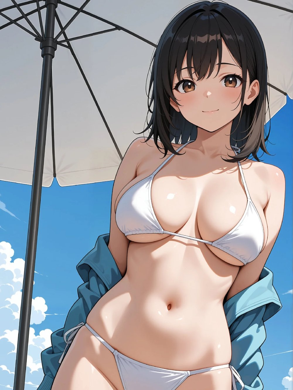 gái anime bikini 18