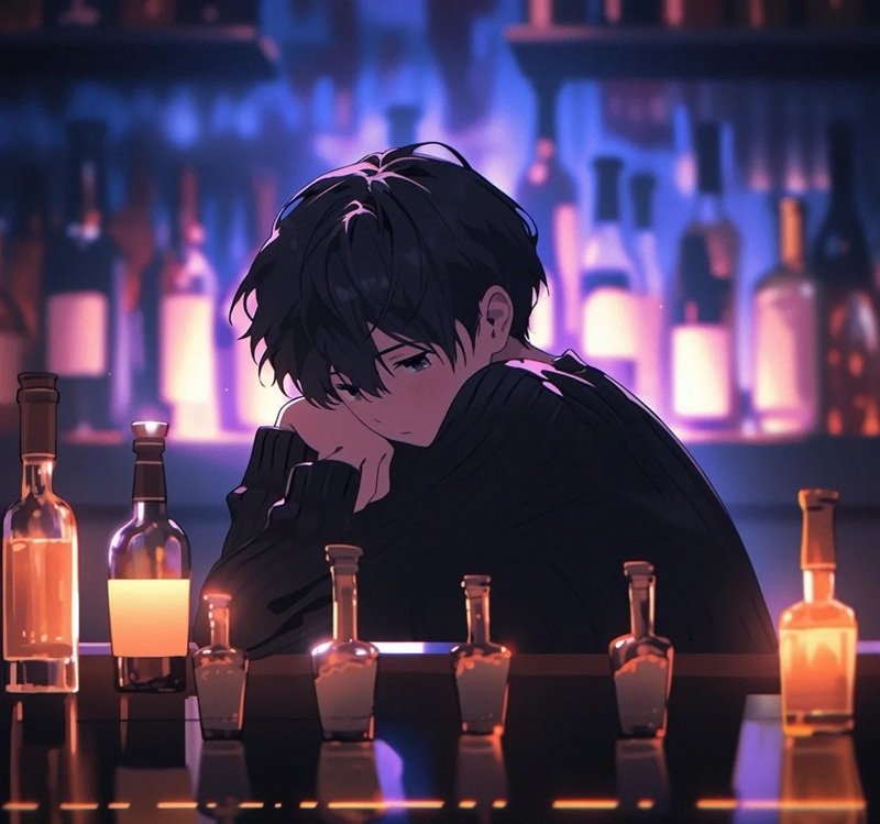 hình ảnh anime buồn về tình yêu​​​​ 4