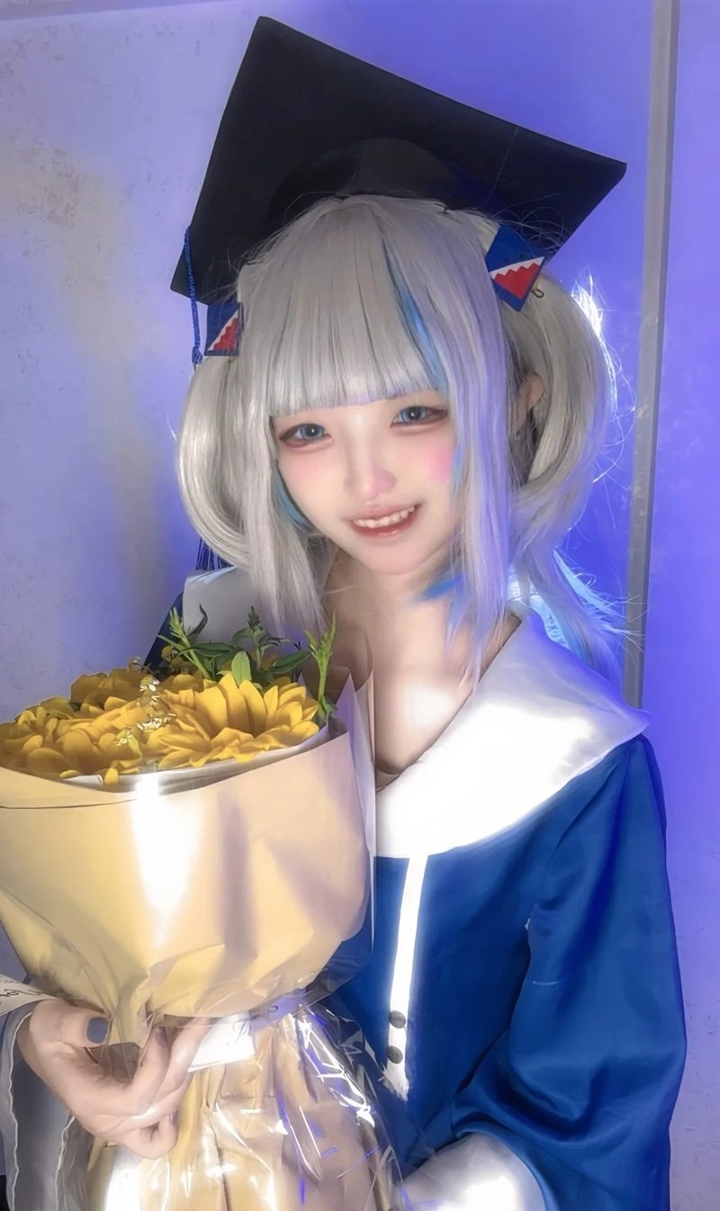 yaoyaoqwq cosplay gura 11