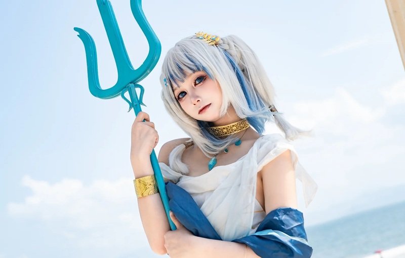 yaoyaoqwq cosplay gura 22