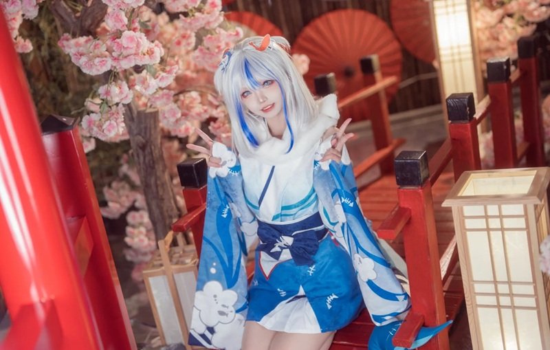 yaoyaoqwq cosplay gura 3