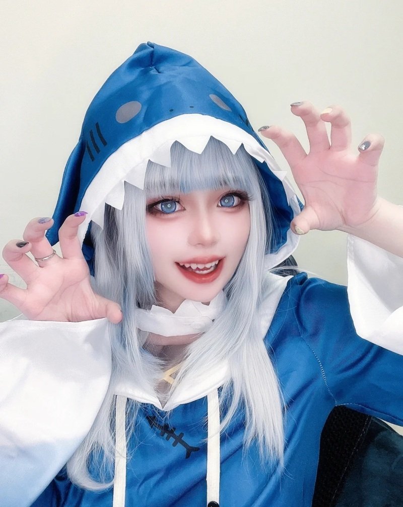 yaoyaoqwq cosplay gura 4